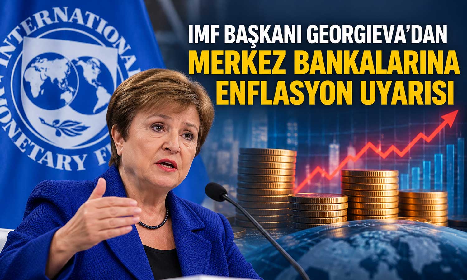 IMF’den küresel ekonomi uyarısı: Borç ve enflasyon baskısı artıyor