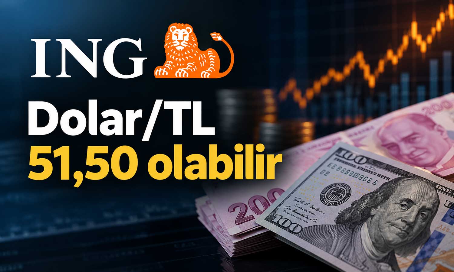 ING, 2026 sonu dolar/TL ve faiz beklentisini açıkladı