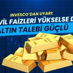 Invesco’dan altın uyarısı: Tahvil faizleri yükselse de talep güçlü