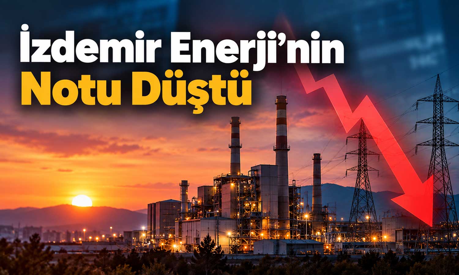 İzdemir Enerji’de kredi notu aşağı indirildi