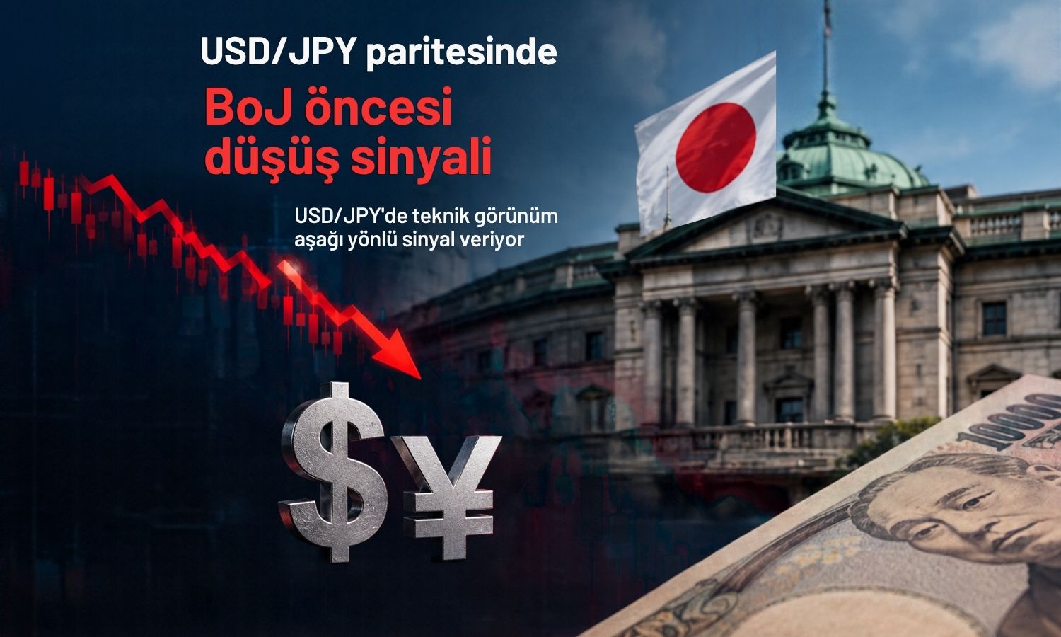 Japon yeni 157,7 seviyesinde dengelendi: Odak BoJ kararında