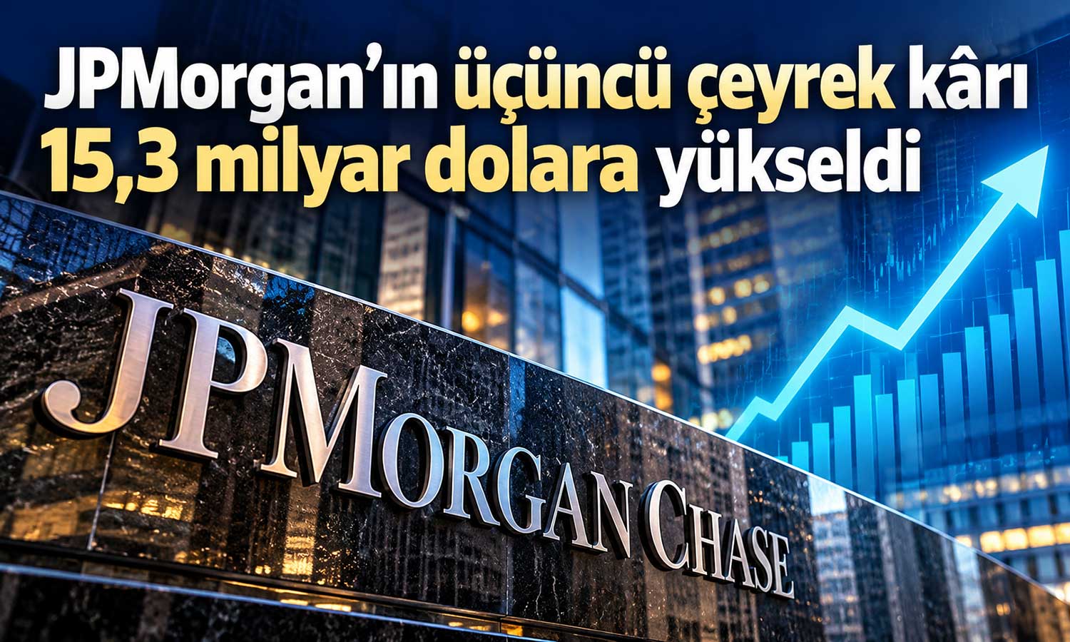 JPMorgan’ın yatırım bankacılığı ücretleri yüzde 14 yükseldi