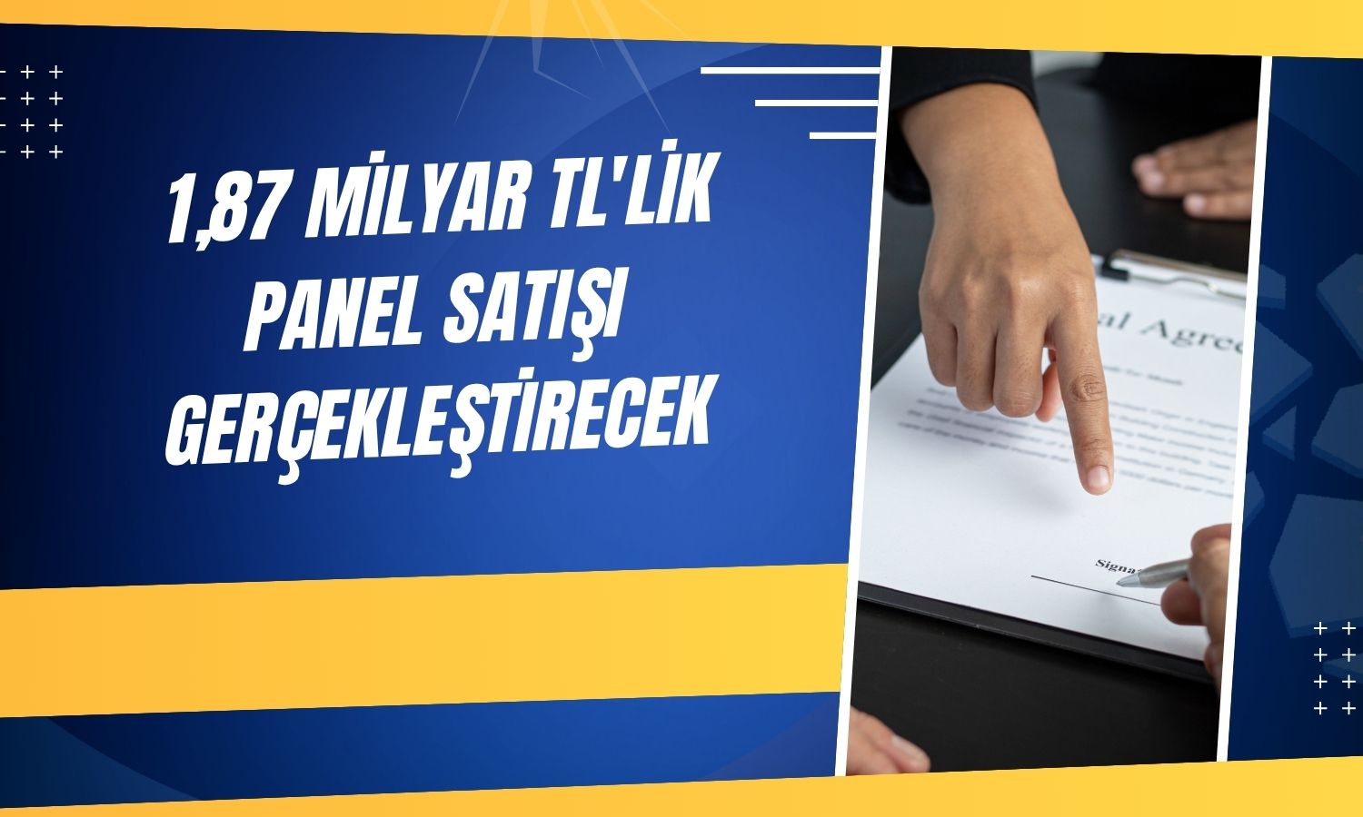 Kalyon Güneş’ten 1,87 milyar TL’lik panel satışı