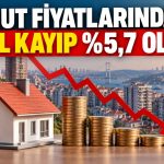 Konut fiyatları arttı, reel kayıp devam etti