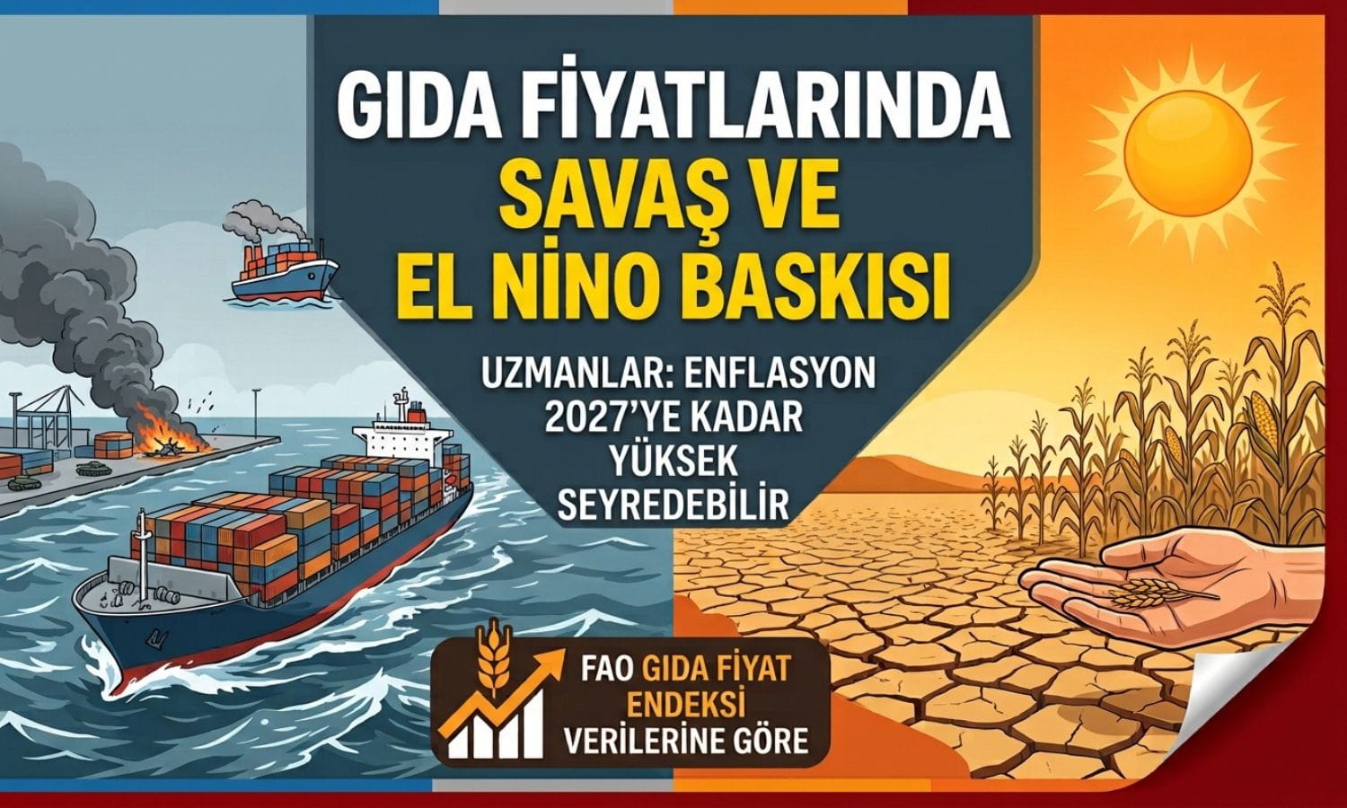 Küresel gıda enflasyonu 2027’ye kadar hızlanabilir
