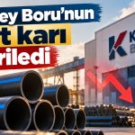 Kuzey Boru bilanço: Hasılatı artarken net karı geriledi