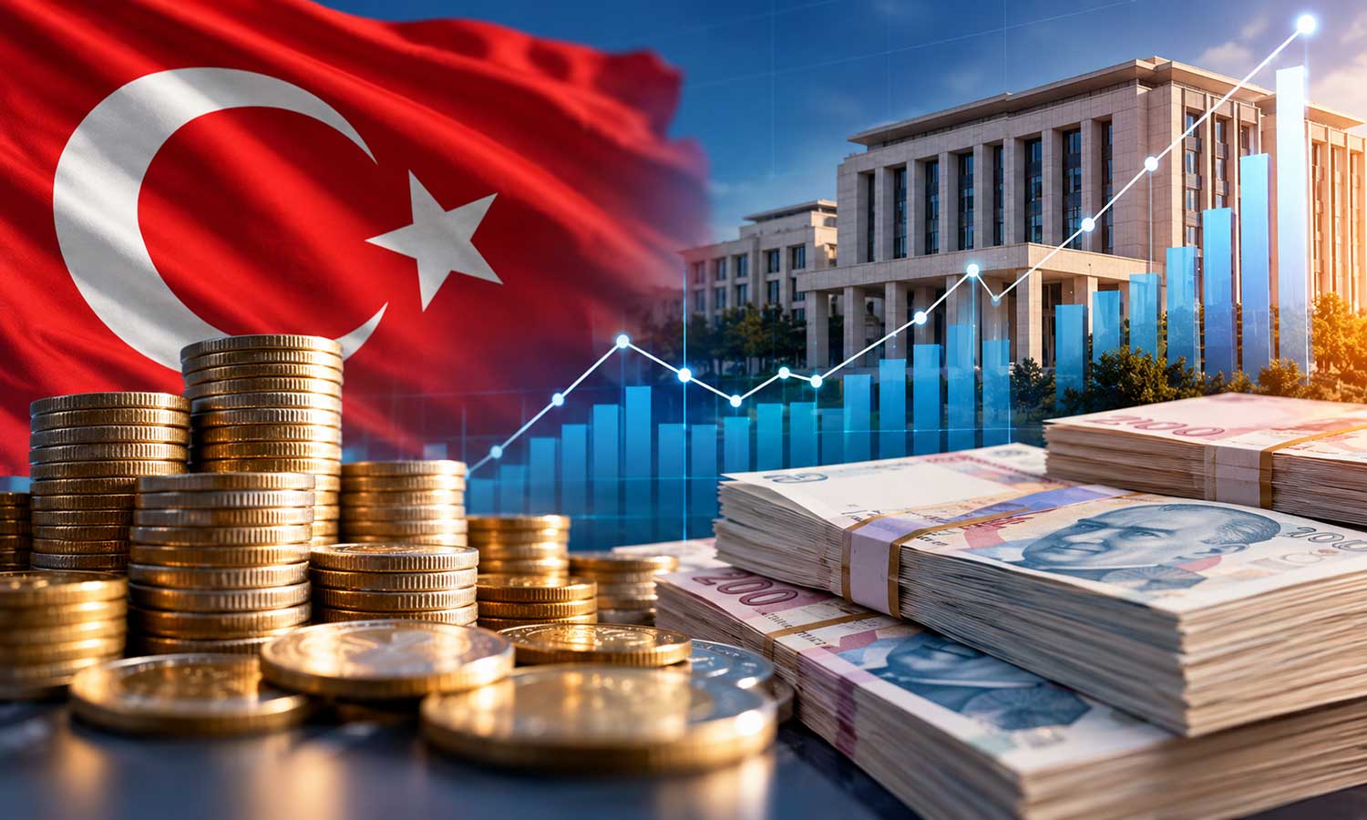 Merkezi yönetimin borç stoku 16 trilyon lirayı geçti