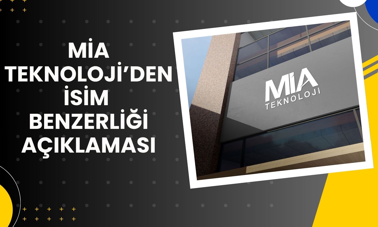 Mia Teknoloji’den konkordato sürecindeki şirketle ilgili açıklama