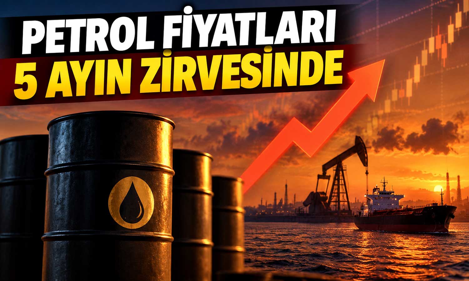 Orta Doğu’daki gerilim petrolü 5 ayın zirvesine taşıdı