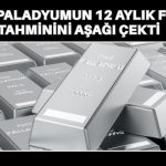 Paladyumda düşüş derinleşirken UBS’den 1100 dolar tahmini geldi