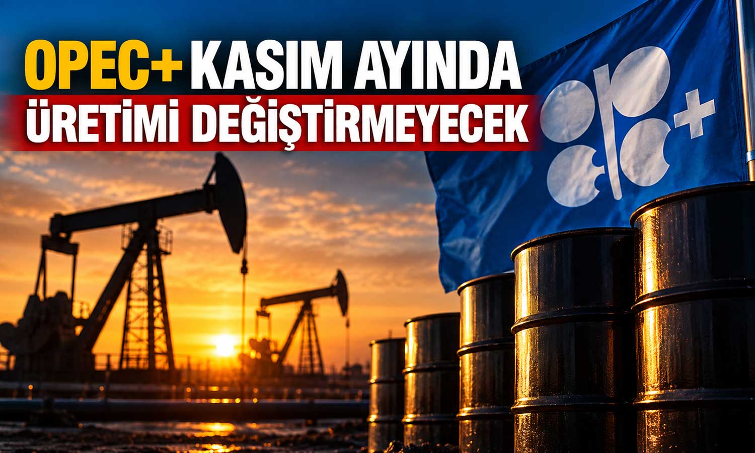 Petrolde arz kararı: OPEC+ Kasım hedeflerini koruyacak