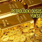 Petroldeki düşüş altın fiyatlarını destekledi