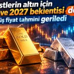 Reuters anketinde 2026 için altın tahmini değişti