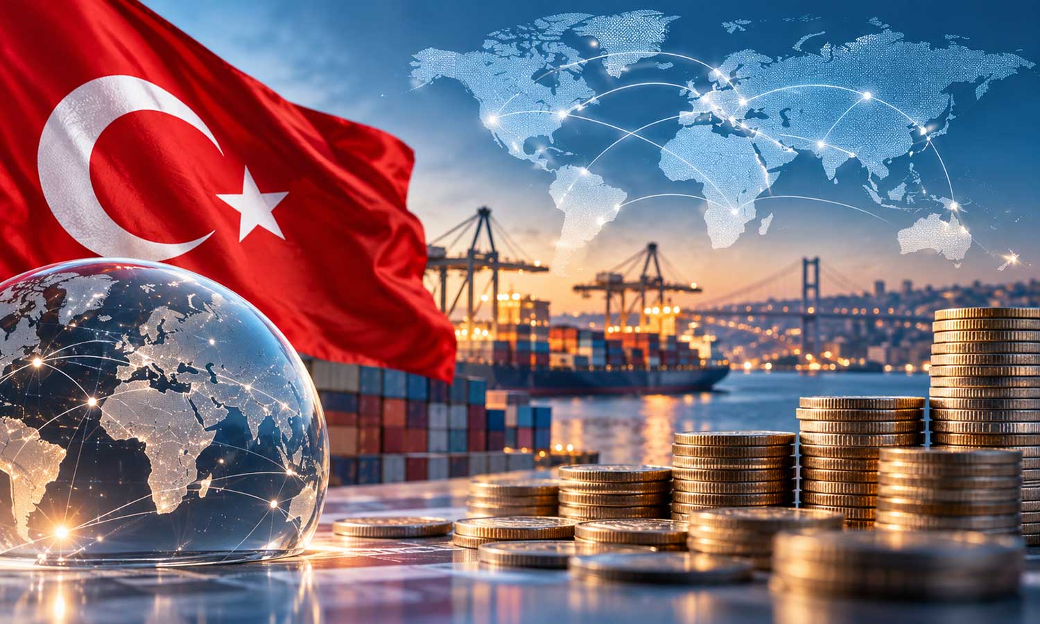 Rezervler yükseldi, net yatırım açığı 364,5 milyar dolara geriledi