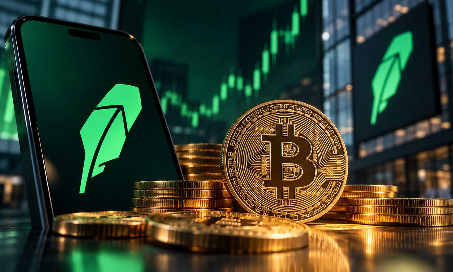 Robinhood bilançosuna 25 milyon dolarlık Bitcoin ekledi