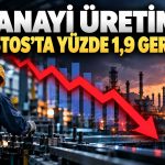Sanayi üretiminde Ağustos ayında daralma