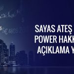 SAYAS, Ateş Wind Power’dan 3,5 milyon euro bekliyor