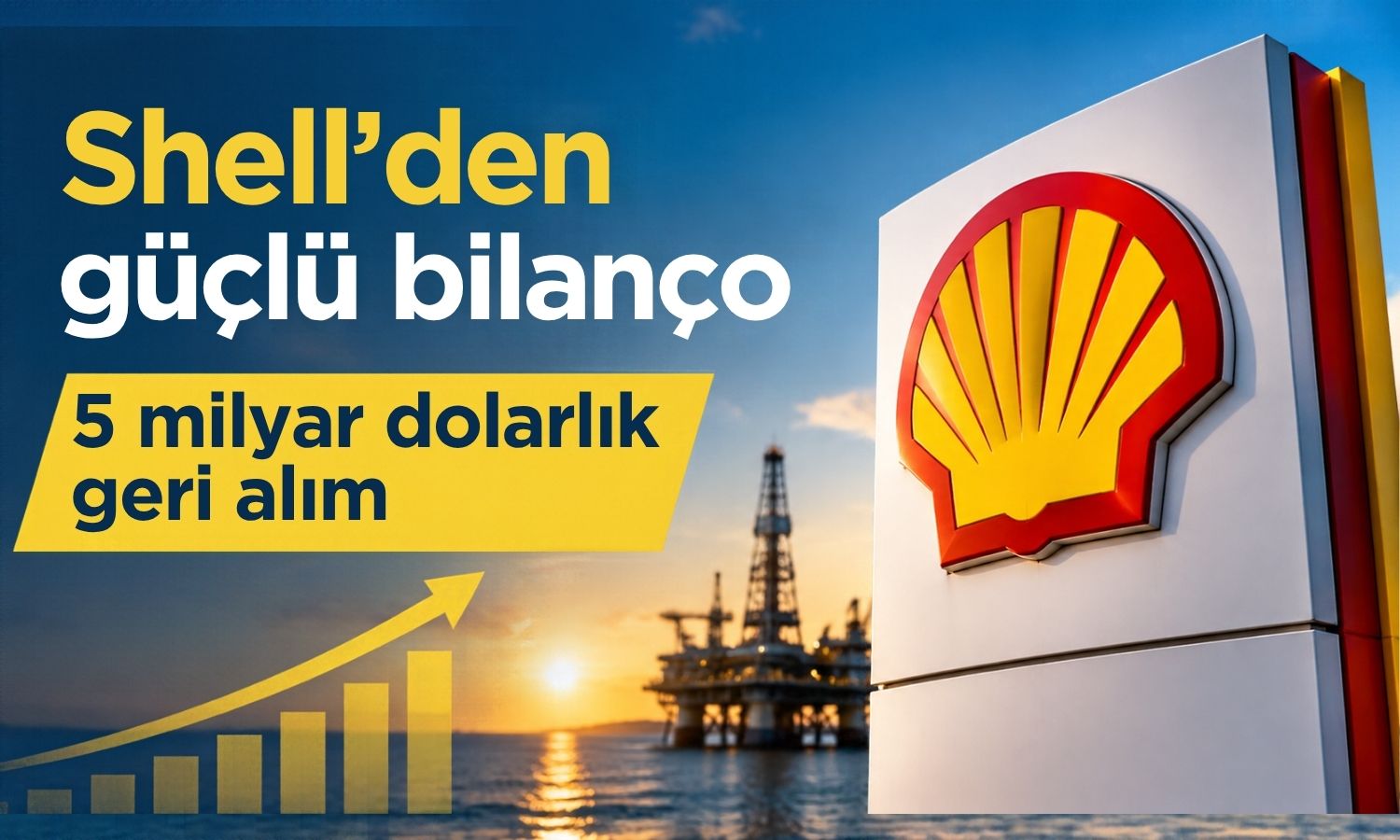 Shell’in kârı ikiye katladı, 5 milyar dolarlık geri alım açıkladı