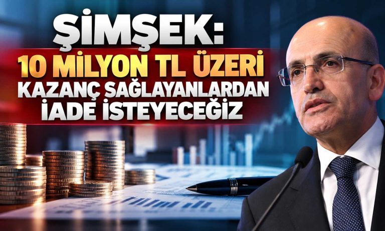 Şimşek'ten fonlarda yüksek kazanç sağlayanlara iade çağrısı