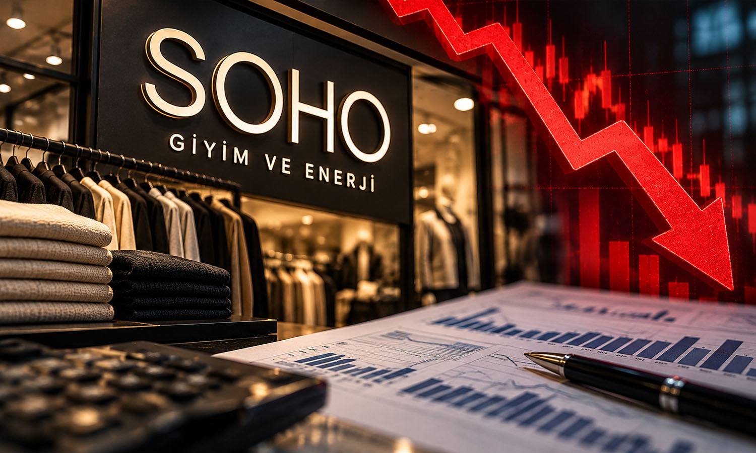 Soho Giyim ve Enerji’nin (SOHOE) 9 aylık karı yüzde 72 geriledi
