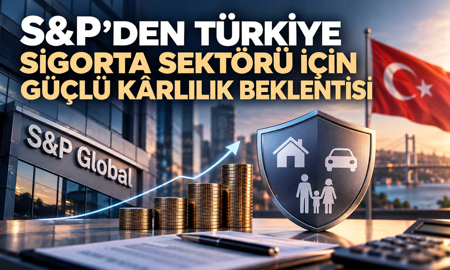 S&P: Türk sigorta şirketlerinde kârlılık güçlü kalacak