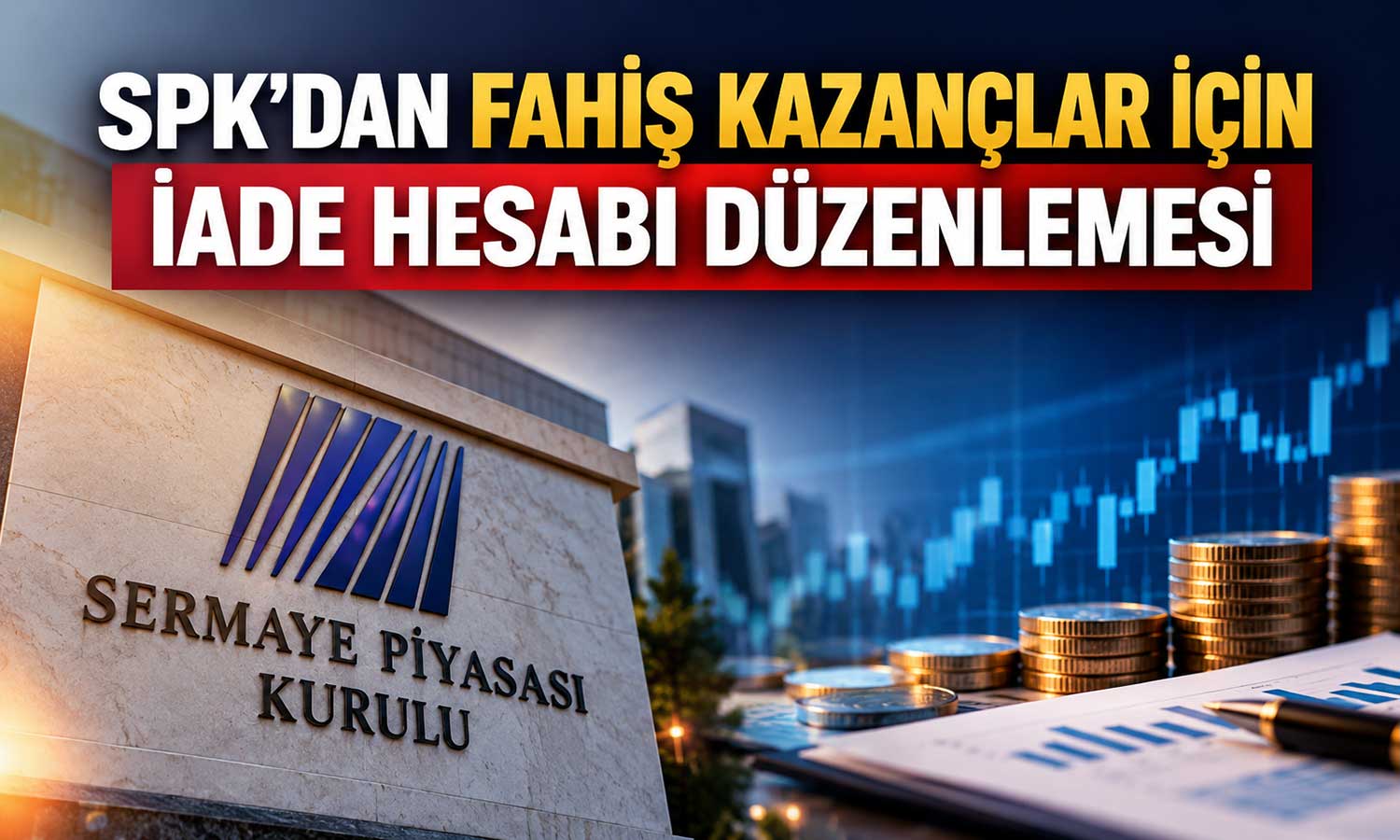 SPK duyurdu: Fahiş kazanç elde edenler için iade hesapları açıldı