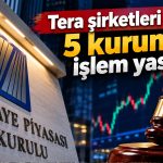 SPK’dan ALKLC ve ANELE işlemlerine yaptırım: Tera listeye dahil