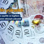 Sterlin dolardaki zayıflık ve İngiltere GSYİH verisiyle yükseldi
