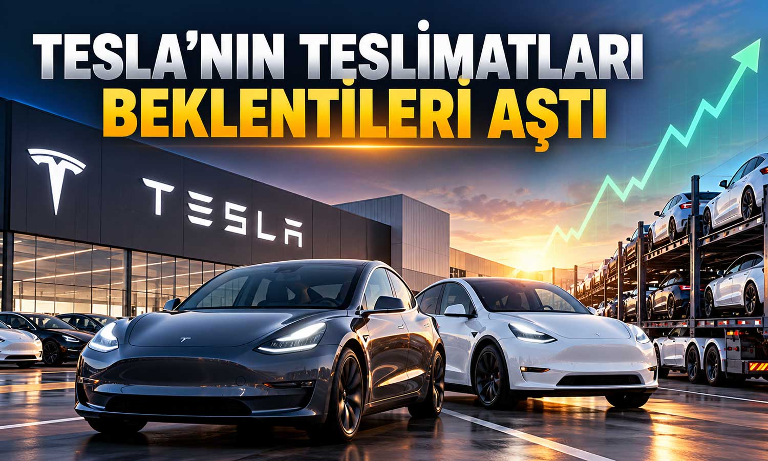 Tesla’dan beklentilerin üzerinde teslimat performansı