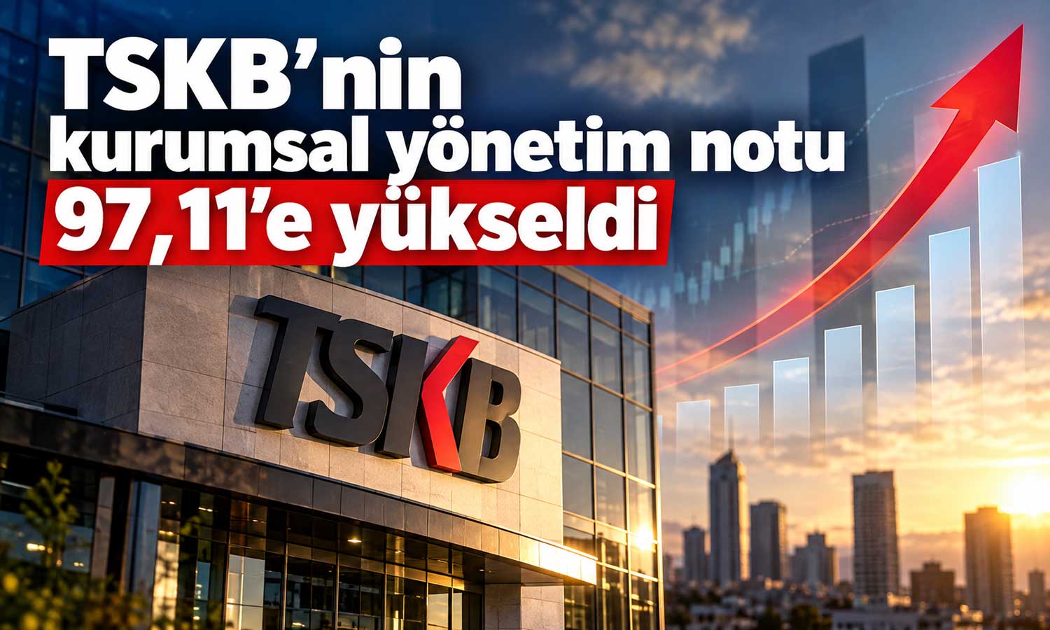TSKB’nin kurumsal yönetim derecelendirmesinde artış