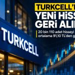 Turkcell bugün kaç lot hisse geri aldı? KAP açıklaması geldi