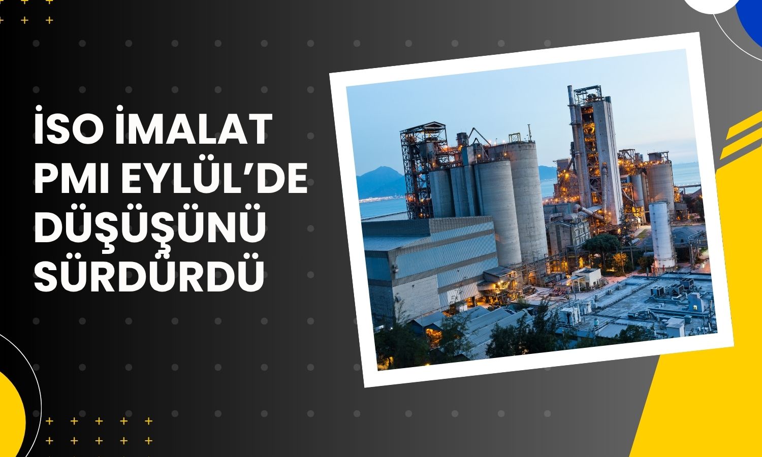 Türkiye imalatında daralma Eylül’de de devam etti